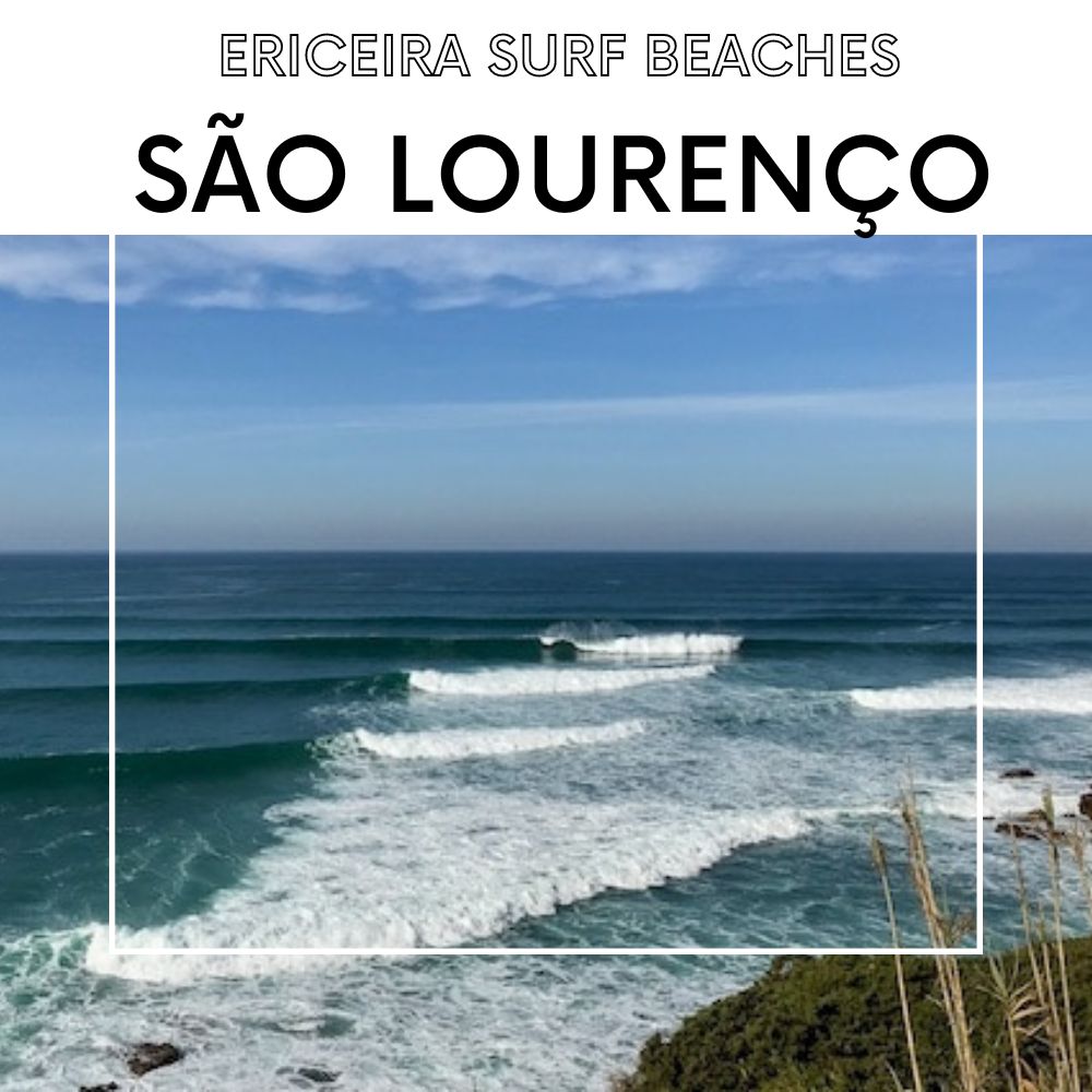 São Lourenço surf beach in Ericeira Portugal